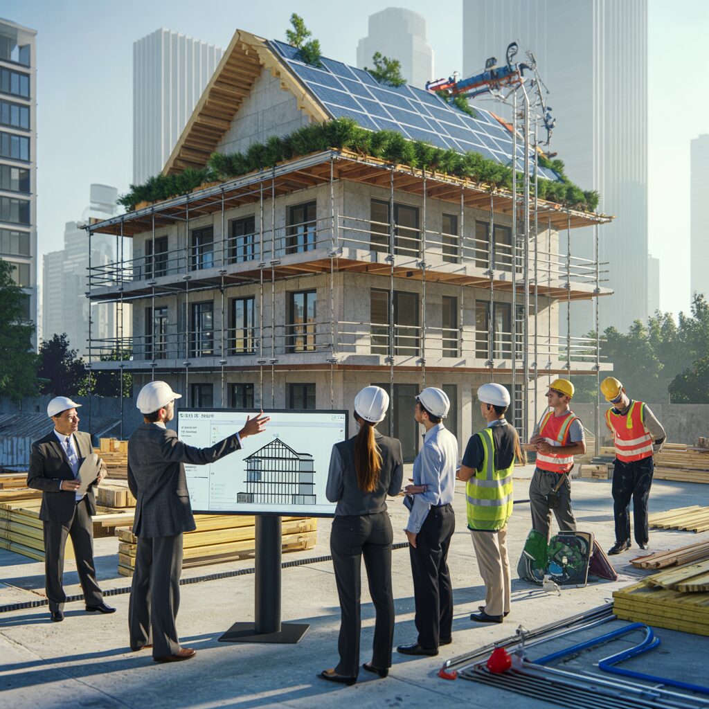 Quels métiers verts recruter pour réussir sa transition vers une entreprise du bâtiment durable ?