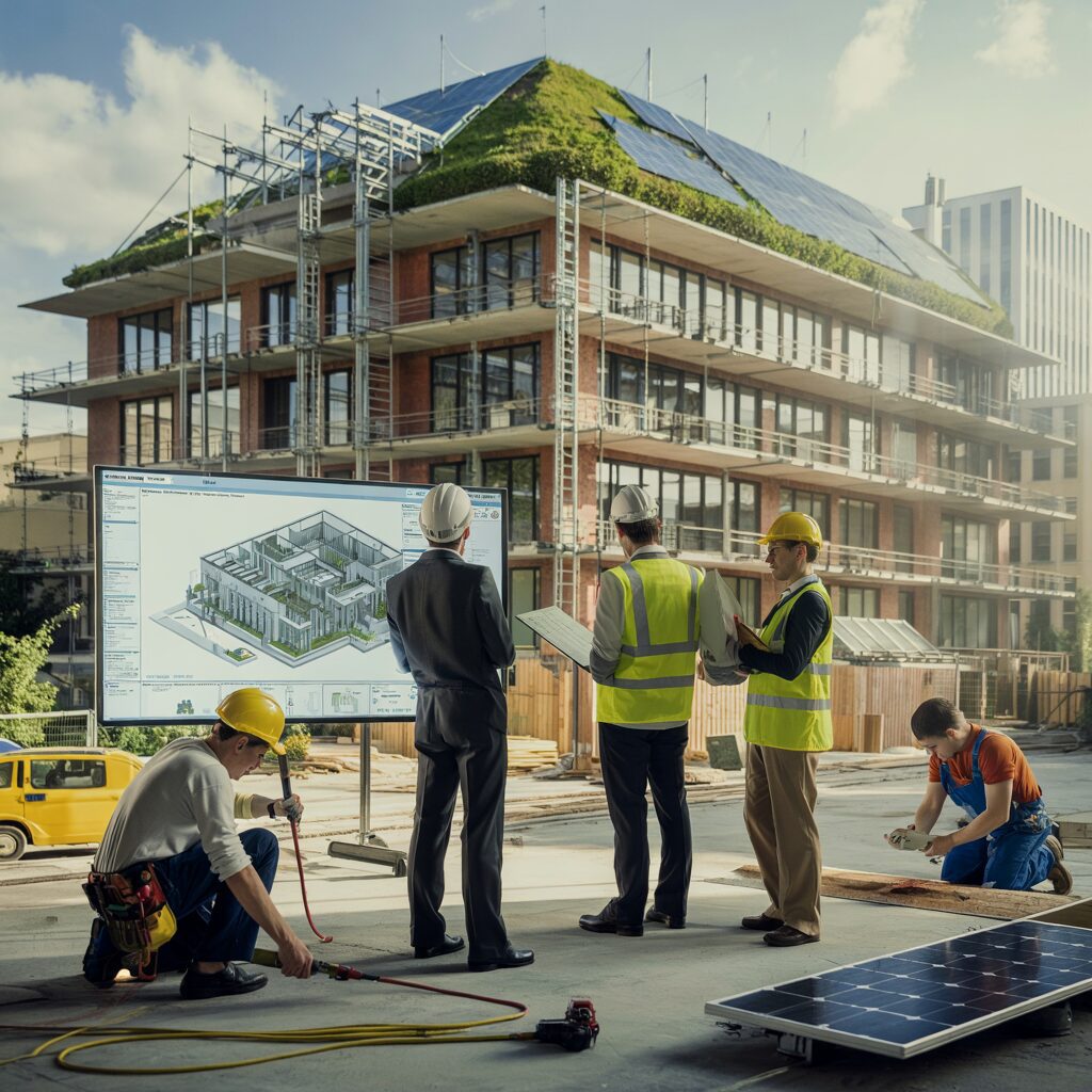 Quels métiers verts recruter pour réussir sa transition vers une entreprise du bâtiment durable ?