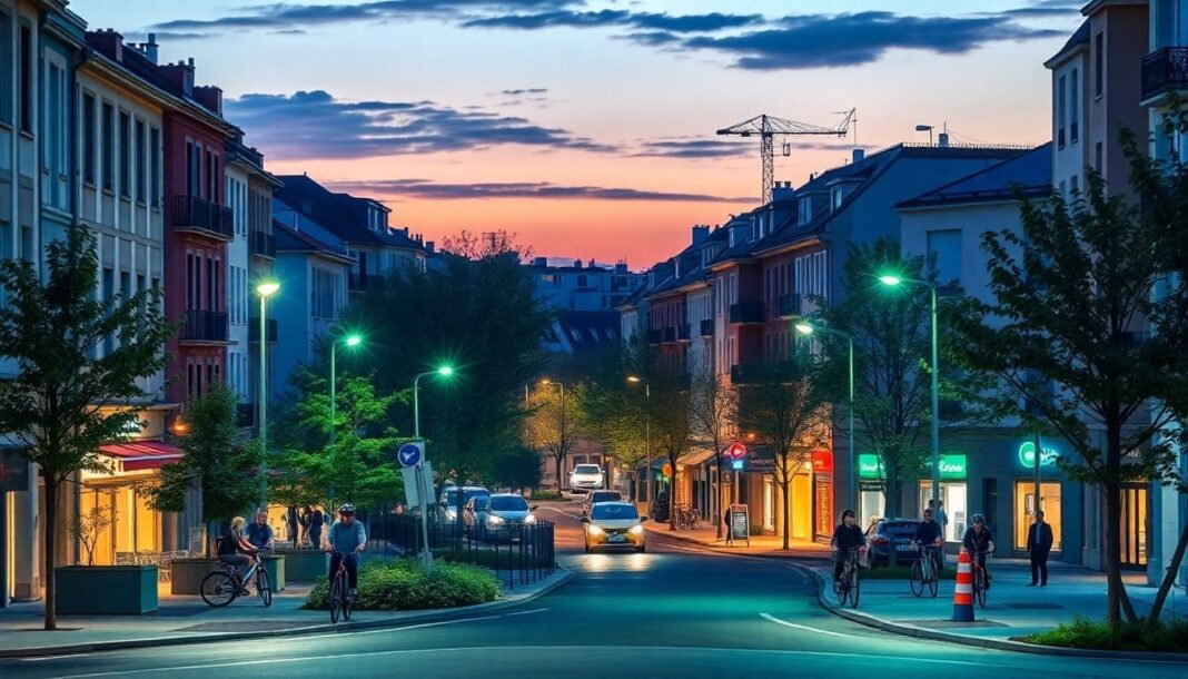 Éclairage public intelligent et sobriété énergétique dans les villes durables françaises