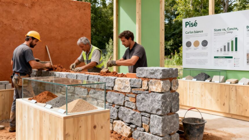 Le rôle des matériaux géosourcés dans la construction bas-carbone en France