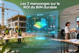 Les 3 mensonges les plus répandus sur le ROI du BIM durable