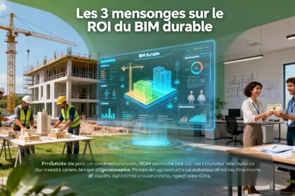 Les 3 mensonges les plus répandus sur le ROI du BIM durable