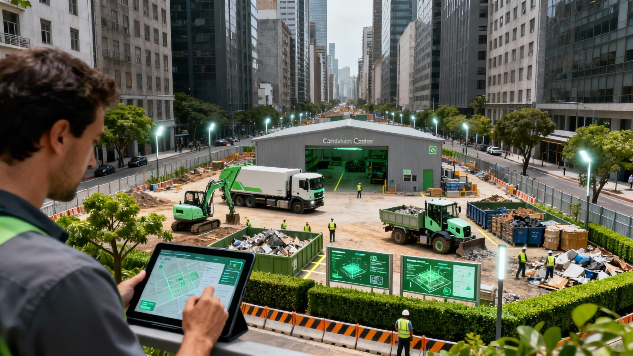 La logistique verte sur les chantiers urbains denses : innovations et bonnes pratiques