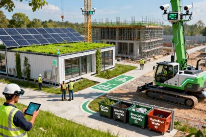 L'intégration de l'IA dans le suivi de chantier pour une construction plus verte