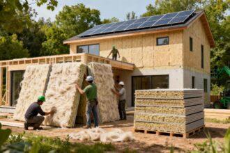 Matériaux issus du recyclage textile : innovations et limites pour le bâtiment