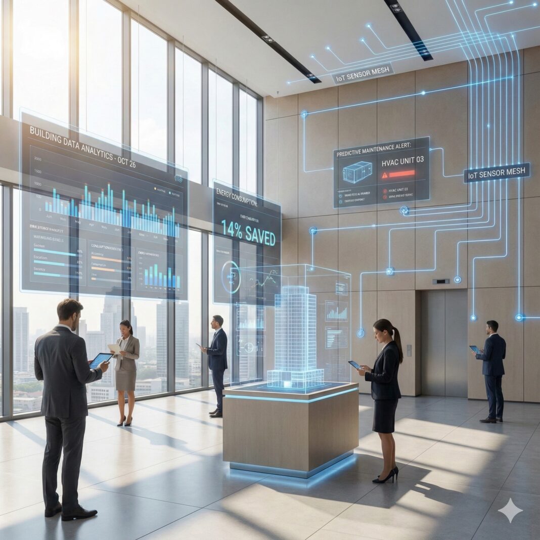 L'évolution du BIM vers la gestion prédictive des bâtiments connectés L'évolution du BIM vers la gestion prédictive des bâtiments connectés