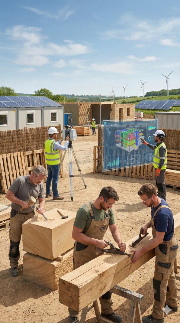 Sécurité et durabilité sur les chantiers de construction écoresponsable