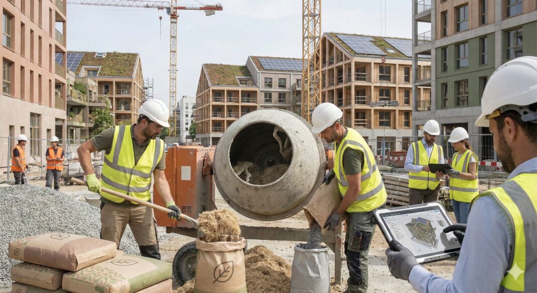 Le potentiel du béton bas-carbone dans la transition écologique du BTP français