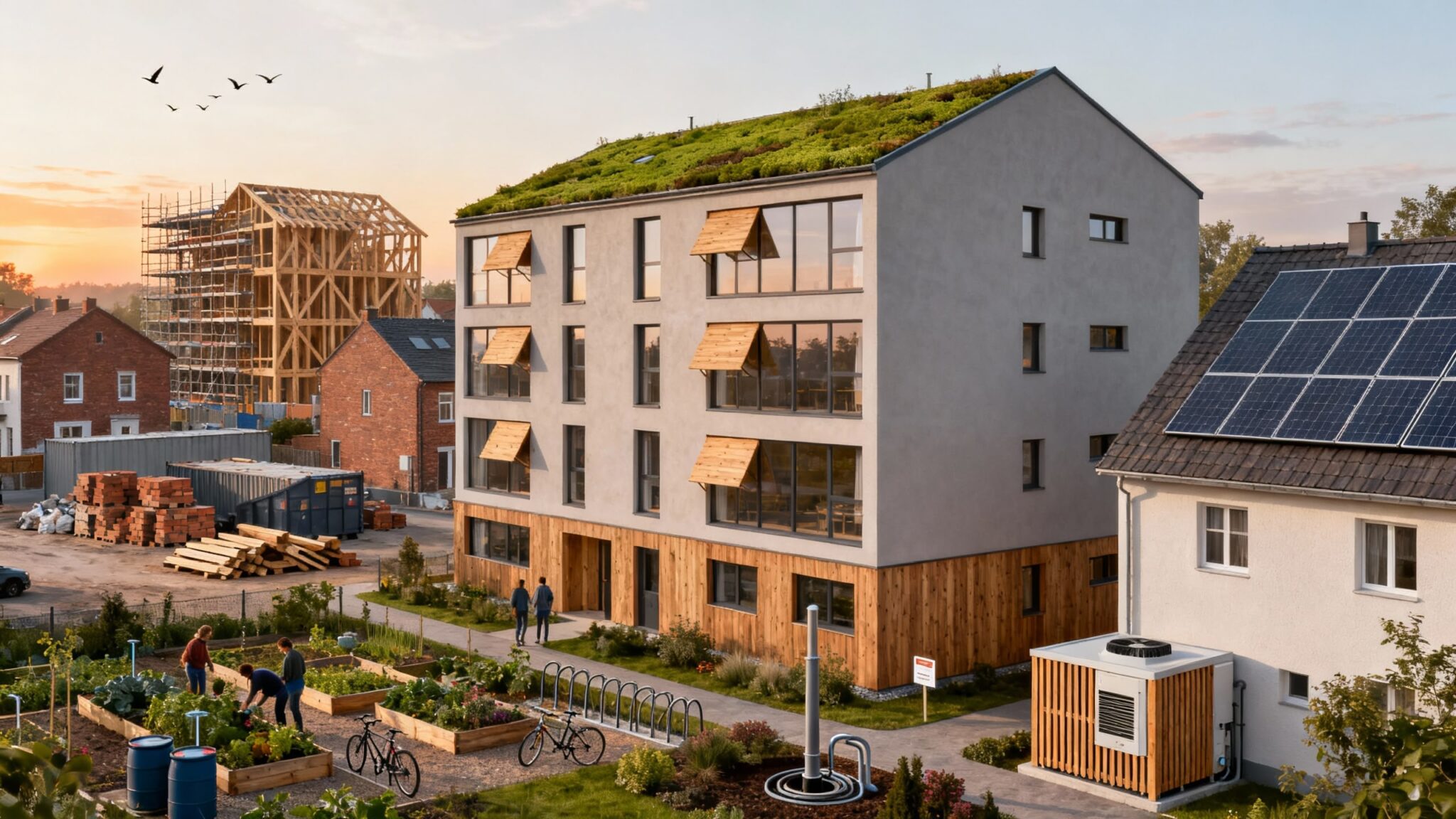 Comment intégrer la sobriété énergétique dans la conception des bâtiments résidentiels