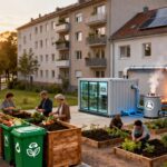 Valorisation énergétique des biodéchets issus de projets immobiliers collectifs : solutions locales innovantes