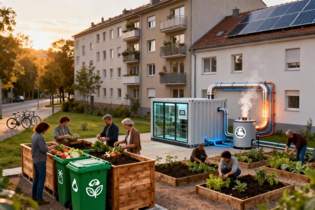 Valorisation énergétique des biodéchets issus de projets immobiliers collectifs : solutions locales innovantes