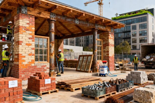 Réemploi créatif : transformer les déchets du BTP en solutions architecturales durables