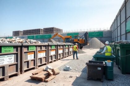 Recyclage des déchets de chantier : comment atteindre le zéro enfouissement