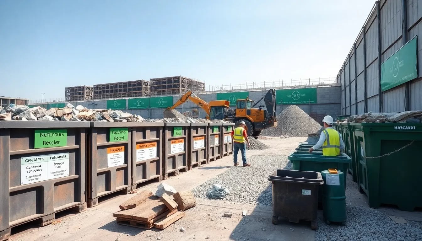 Recyclage des déchets de chantier : comment atteindre le zéro enfouissement