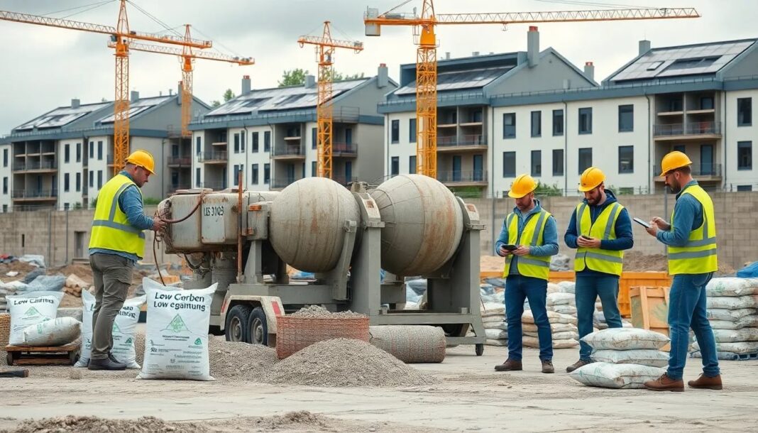 Le potentiel du béton bas-carbone dans la transition écologique du BTP français