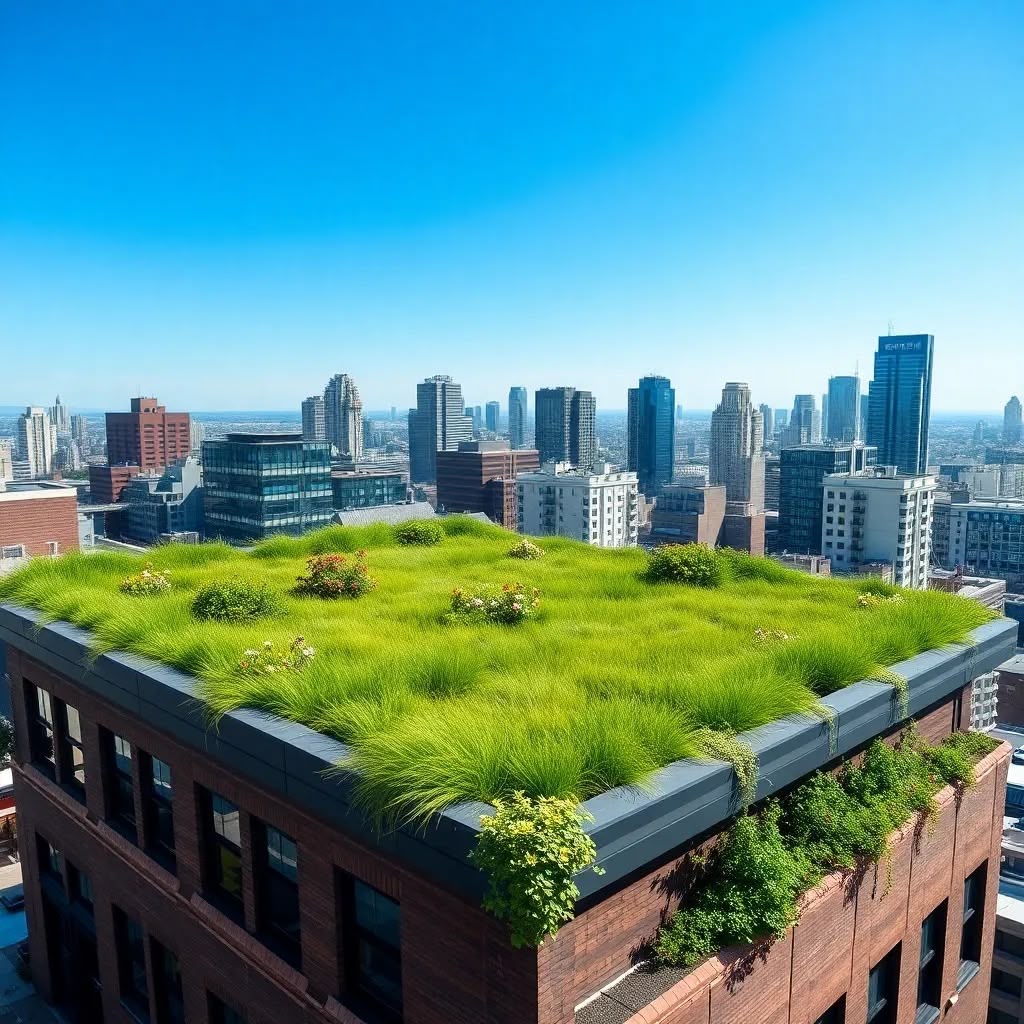 Intégrer les toitures végétalisées dans les stratégies de résilience urbaine