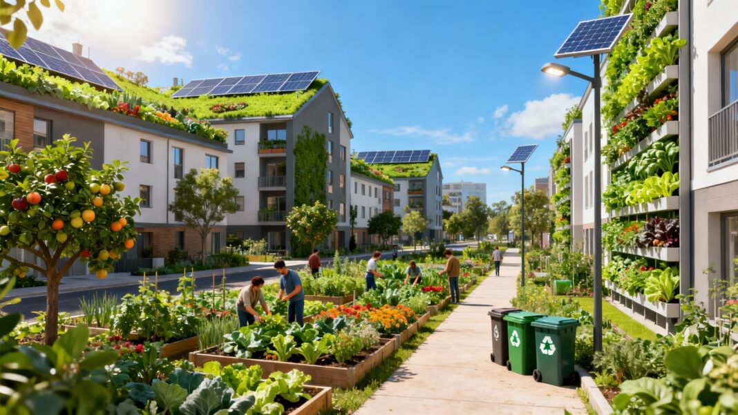 Agriculture urbaine et immobilier : vers des quartiers autosuffisants