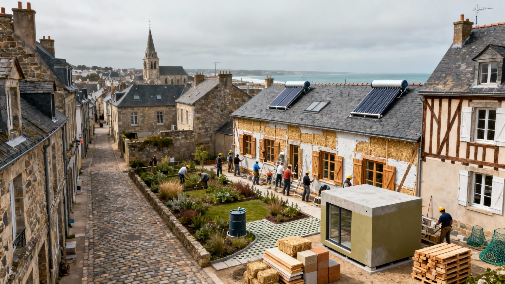 La place du low-tech dans la rénovation énergétique massive du parc immobilier ancien français : freins et opportunités