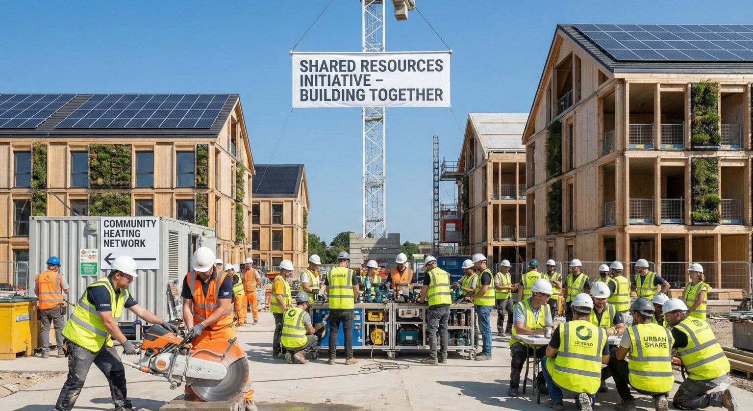 Favoriser l’économie du partage dans le bâtiment : mutualisation des équipements et gains environnementaux