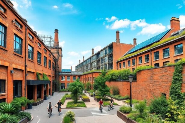 Valorisation du patrimoine industriel par l’éco-construction contemporaine