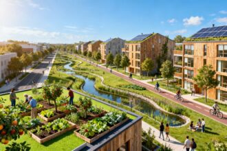 Synergie entre agriculture urbaine et immobilier résidentiel bas-carbone