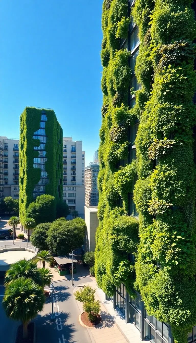 Le rôle clé de la végétalisation verticale contre les îlots de chaleur urbains