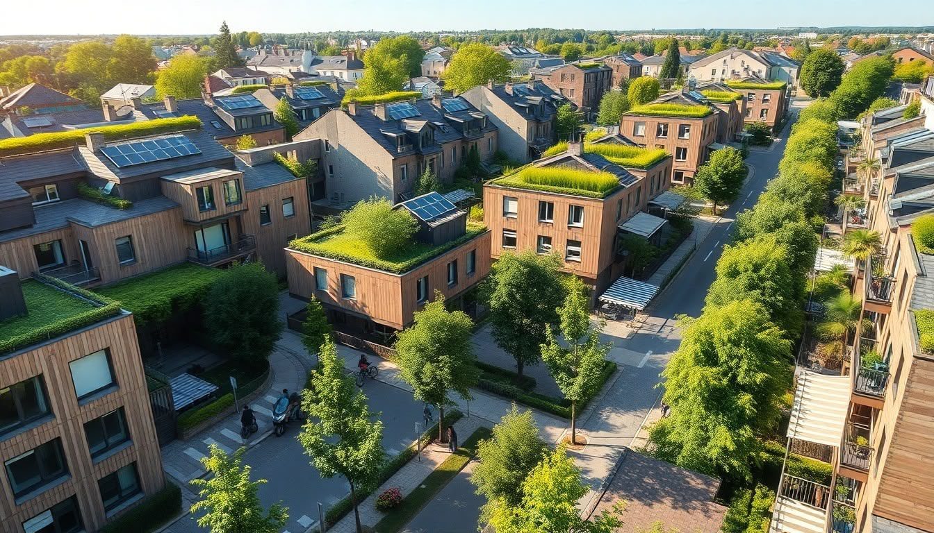 Urbanisme bioclimatique : principes et exemples de quartiers pionniers en France